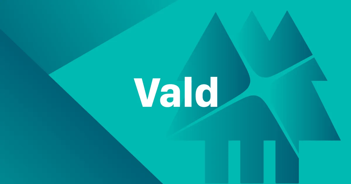 Vald product interface
